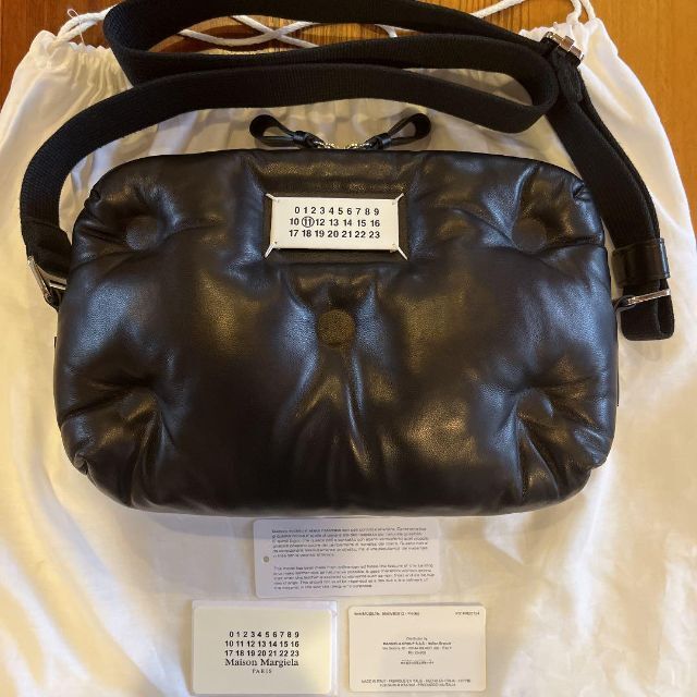 136104円 買物 マルタンマルジェラ メンズ ショルダーバッグ バッグ Glam Slam quilted crossbody bag -