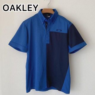 オークリー(Oakley)のOAKLEY オークリー ポロシャツ ネイビー　XL(ウエア)