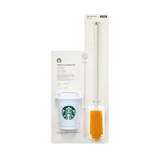 スターバックスコーヒー(Starbucks Coffee)の韓国 スターバックス 22サマー タンブラークリーニングセット(収納/キッチン雑貨)