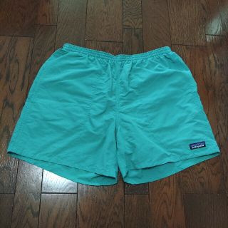 パタゴニア(patagonia)のpatagonia　バギーズショーツ　M　ショートパンツ　ミントグリーン(ショートパンツ)