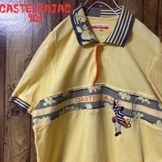 カステルバジャック(CASTELBAJAC)のCASTELBAJAC カステルバジャック　ポロシャツ  クマ　90s(ポロシャツ)