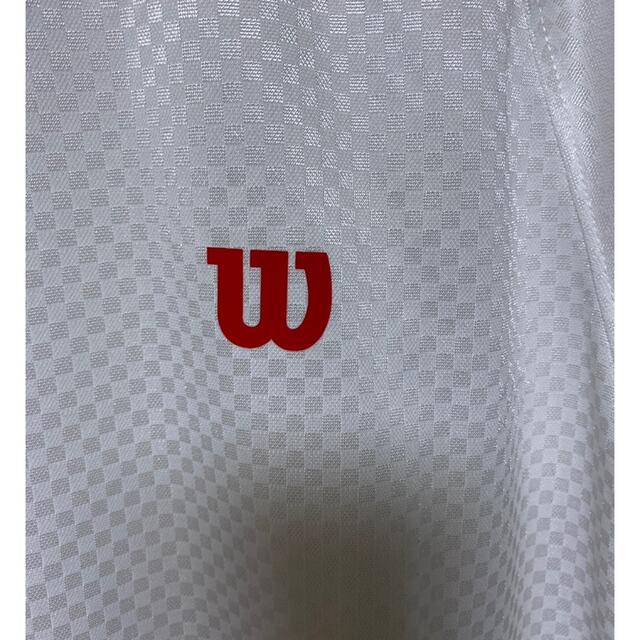 wilson(ウィルソン)の新品　メンズ　Wilson ドライ　プリント　Tシャツ　ホワイト　M メンズのトップス(Tシャツ/カットソー(半袖/袖なし))の商品写真