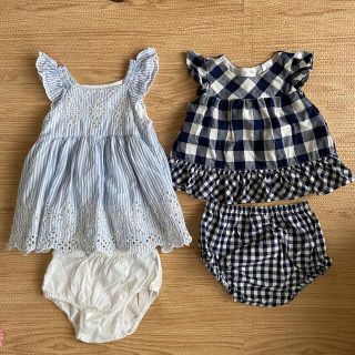 ベビーギャップ(babyGAP)のGAP babygap ワンピース　セットアップ(ワンピース)