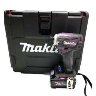 マキタ(Makita)の□□MAKITA マキタ 電動工具 インパクトドライバー　40V TD001GDXAP パープル(その他)