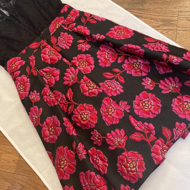 blugirl ブルマリン ブルーガール 花柄刺繍レースワンピース - auriol