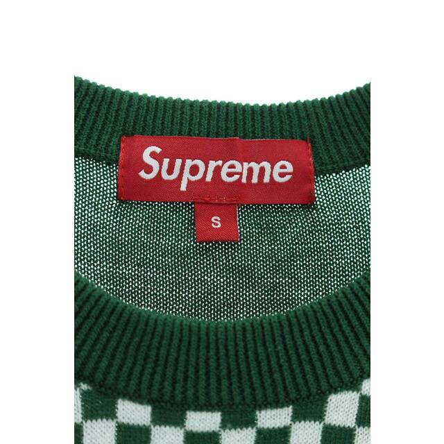 Supreme 13SS Checkered Sweater ニット メンズ