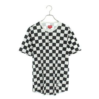 シュプリーム(Supreme)のシュプリーム 13SS S/S Checkered Henley チェッカーボードヘンリーネックTシャツ メンズ S(Tシャツ/カットソー(半袖/袖なし))