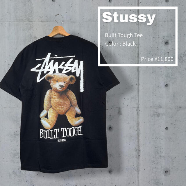 STUSSY Built Tough Tee - Black RFvPz5u6IB - dreamvalleyresorts.com