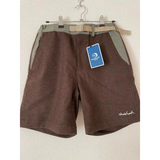 WHOLE EARTH - 新品　Whole Earth  ショートパンツ　ダークブラウン　M