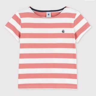 プチバトー(PETIT BATEAU)のご専用☆プチバトー ボーダーロゴTシャツ6A(Tシャツ/カットソー)