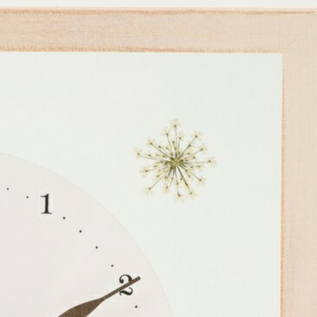 AfternoonTea(アフタヌーンティー)のAfternoon Tea　壁掛け時計　フラワーアート時計 インテリア/住まい/日用品のインテリア小物(掛時計/柱時計)の商品写真