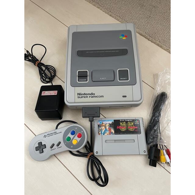 スーパーファミコン本体　付属品あり　リターン・オブ・ダブルドラゴン　ソフト1本