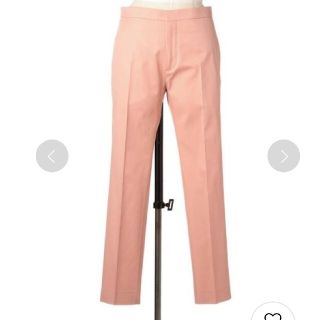 中古 ドゥロワー Drawer ウールモヘヤタックパンツ ピンク 2020 汚れ