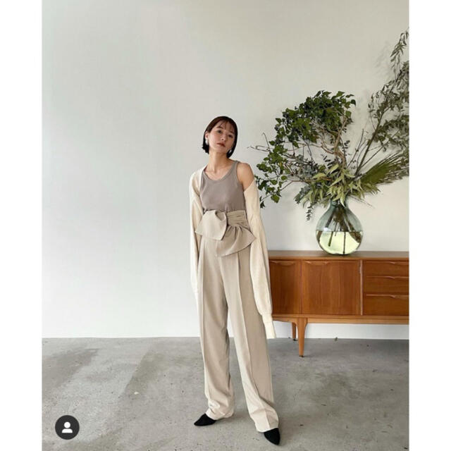 CLANE(クラネ)のclane obi pants レディースのパンツ(カジュアルパンツ)の商品写真