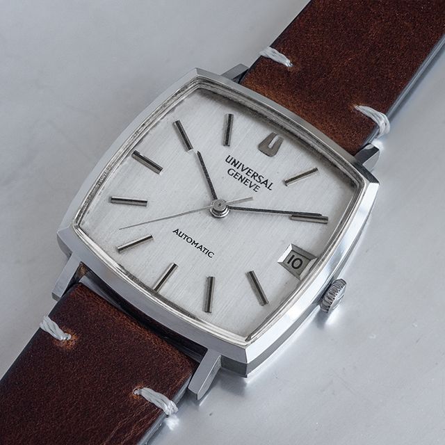 UNIVERSAL GENEVE(ユニバーサルジュネーブ)の(549) 稼働美品 ユニバーサル ジュネーブ 自動巻き 1970年 日差4秒 メンズの時計(腕時計(アナログ))の商品写真