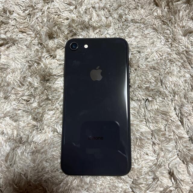 iphone 8  b スペースグレイmq782j/a  携帯電話スマートフォン本体