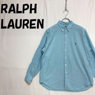 ラルフローレン(Ralph Lauren)のラルフローレン 長袖シャツ ボタンダウン ロゴマーク サイズ160A キッズ(ブラウス)