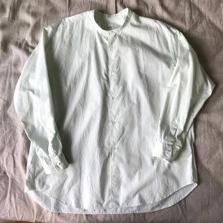 コモリ(COMOLI)のholk スタンドカラーシャツ bshop別注21ss(シャツ)