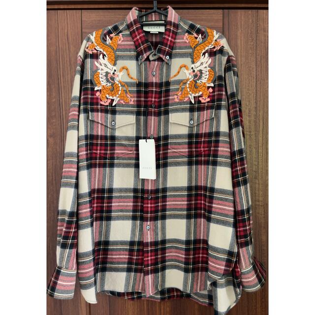 国内正規総代理店アイテム】 Gucci - Gucci グッチ ドラゴンチェック
