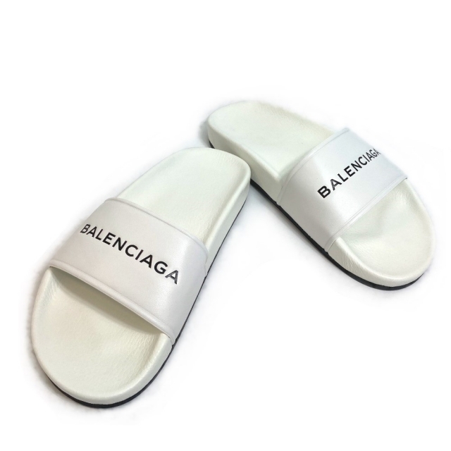 Balenciaga - バレンシアガ BALENCIAGA プールスライドサンダル ロゴ
