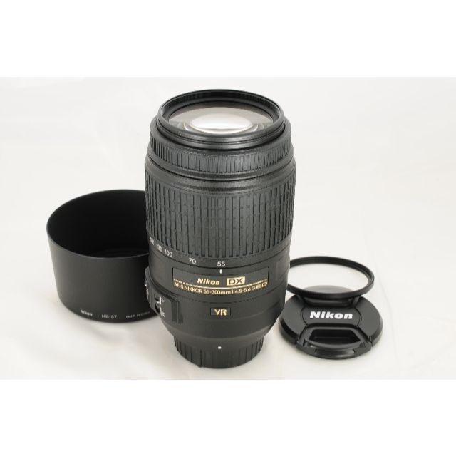 【フィルターフード】Nikon ニコン AF-S 55-300mm VR★超望遠お散歩