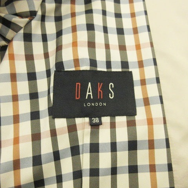 DAKS(ダックス)のダックス キルティングジャケット ショートコート ベージュ 38 レディースのジャケット/アウター(その他)の商品写真