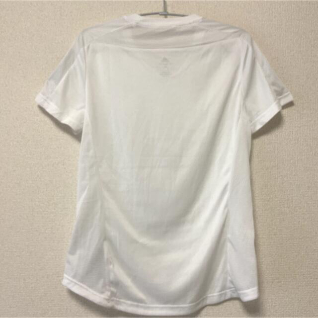 adidas(アディダス)のadidas /アディダス メッシュ スポーツ 白 Tシャツセット Lサイズ レディースのトップス(Tシャツ(半袖/袖なし))の商品写真