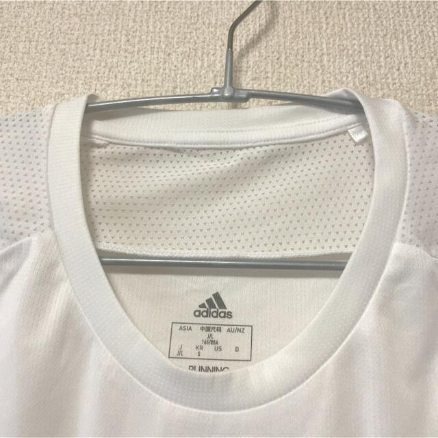 adidas(アディダス)のadidas /アディダス メッシュ スポーツ 白 Tシャツセット Lサイズ レディースのトップス(Tシャツ(半袖/袖なし))の商品写真