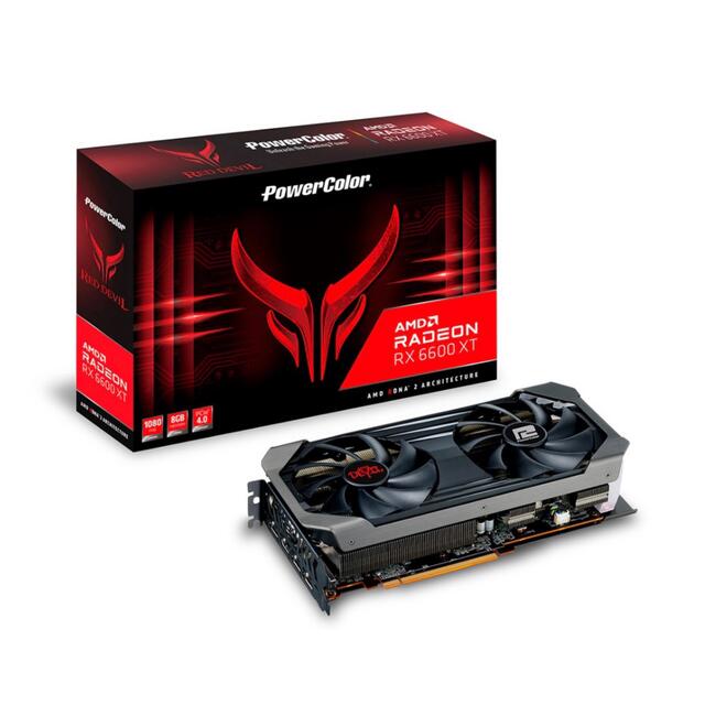 スマホ/家電/カメラ★新品未開封★ PowerColor Radeon RX 6600XT 8GB