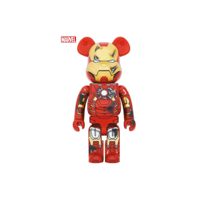 アメコミBE@RBRICK IRON MAN MARK VII DAMAGE 400％