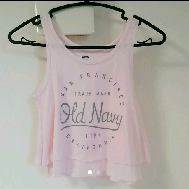 Old Navy(オールドネイビー)の130【OLD NAVY】タンクトップ キッズ/ベビー/マタニティのキッズ服女の子用(90cm~)(Tシャツ/カットソー)の商品写真