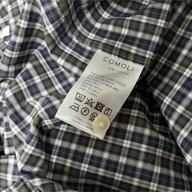 定番2023 COMOLI - 19ss comoli コモリシャツ タータンチェックの通販