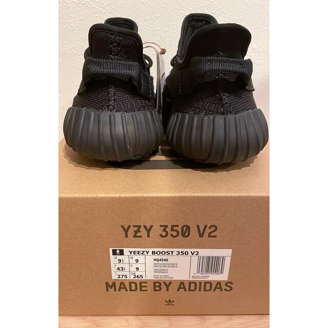 【新品】adidas YEEZY BOOST 350 V2 ONYX 27.5㎝