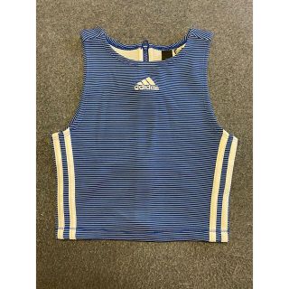 adidas(タンクトップ ・ ブルー・ネイビー/青色系)のフリマ adidas(タンクトップ ・ ブルー・ネイビー/青色系)のフリマ