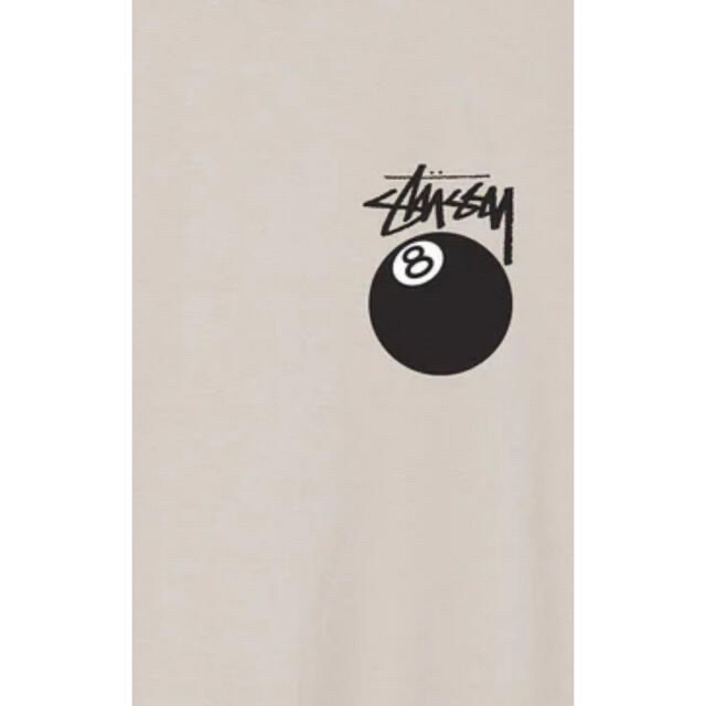 STUSSY 8 BALL TEE SMOKE【新品・未使用】