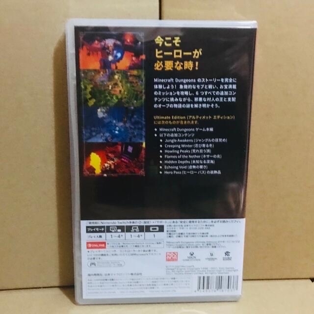 Nintendo Switch - ◾️新品未開封 マインクラフト ダンジョンズ ...