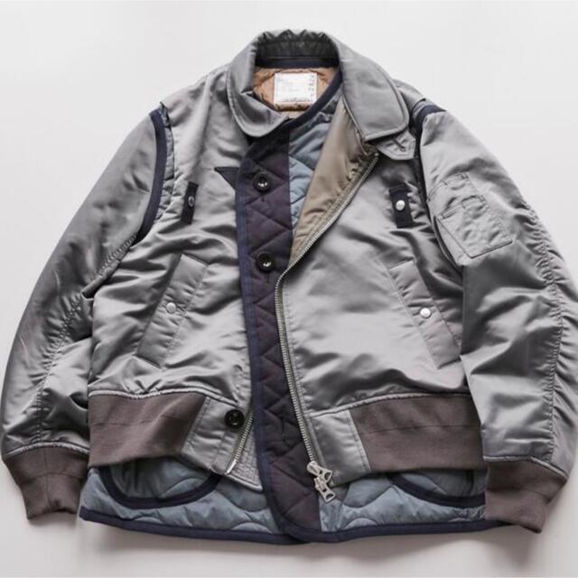 sacai Nylon Twill Mix Blouson サイズ1