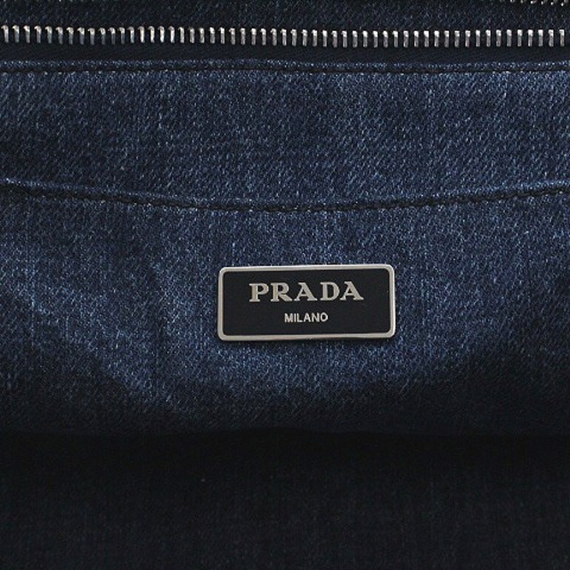 PRADA(プラダ)のプラダ カナパ トートバッグ ショルダーバッグ 2way インディゴ レディースのバッグ(ショルダーバッグ)の商品写真