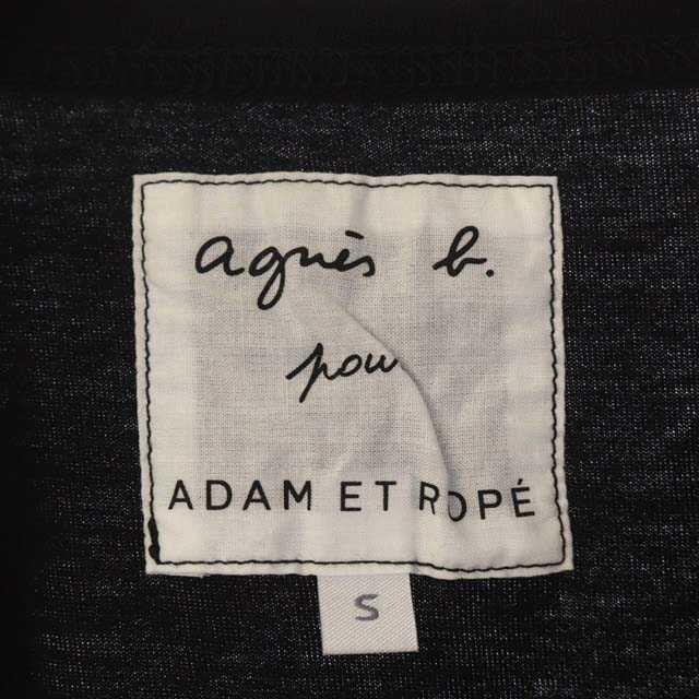 agnes b.(アニエスベー)のアニエスベー POUR ADAM ET ROPE ロゴノースリーブカットソー レディースのトップス(カットソー(半袖/袖なし))の商品写真