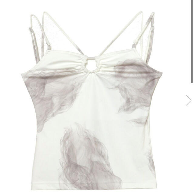 melt the lady body smoke camisole 【人気沸騰】 - トップス