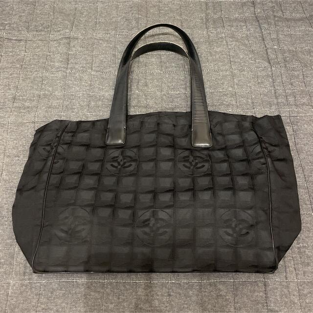 開店祝い CHANEL トートバッグ ニュートラベルライントートMM シャネル ...