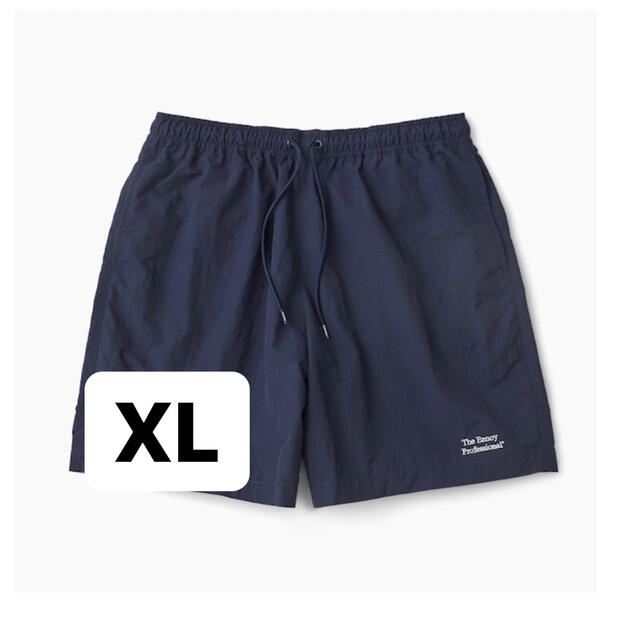 1LDK SELECT(ワンエルディーケーセレクト)のennoy Nylon Shorts NAVY XLサイズ メンズのパンツ(ショートパンツ)の商品写真