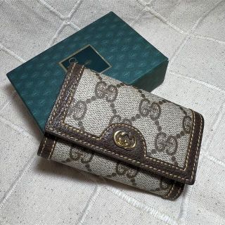 グッチ(Gucci)のGUCCI キーケース GG ベージュ系(キーケース)