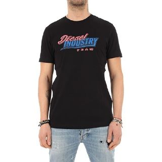 ディーゼル(DIESEL)の【新品未使用】 DIESEL ディーゼル Tシャツ ブラック プリント Sサイズ(Tシャツ/カットソー(半袖/袖なし))