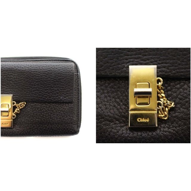 ナチュラルネイビー Chloe 長袖 drewジップウォレット - 通販 - www