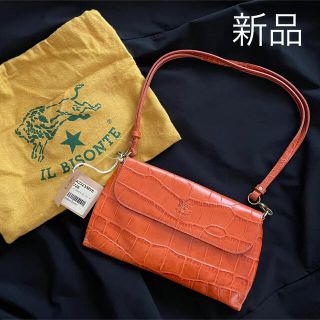 IL BISONTE - 【新品】イルビゾンテ 型押し2WAYバッグの通販 by yaca's
