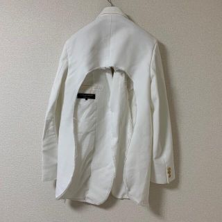 コムデギャルソンオムプリュス18aw 背中くり抜きジャケット-