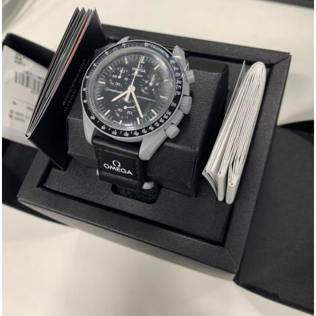 OMEGA SWATCH MOON オメガ スウォッチ ムーン 黒 新品未着用