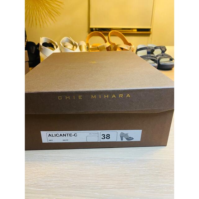 CHIE MIHARA(チエミハラ)のチエミハラ25cmCHIE MIHARAパンプスサンダル38 24.5cm レディースの靴/シューズ(ハイヒール/パンプス)の商品写真