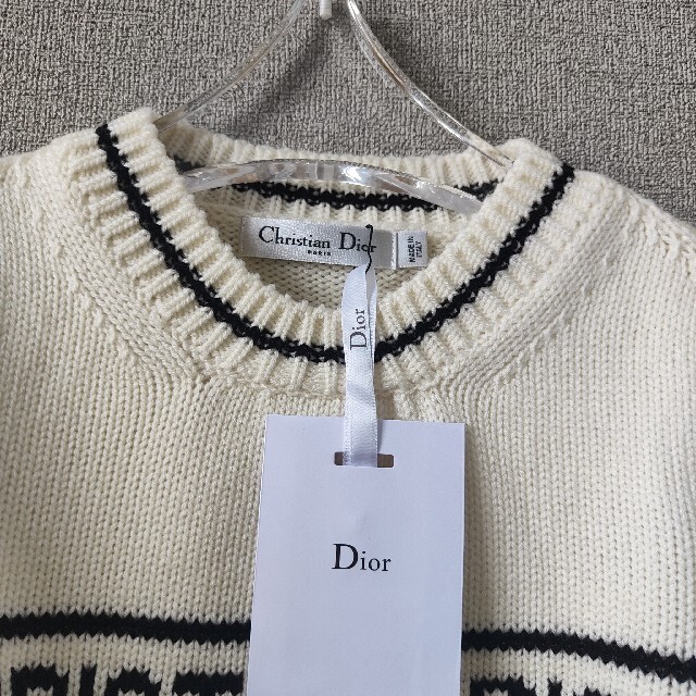 Christian Dior - 美品 Dior ディオール ニット 半袖の通販 by レイナ's shop｜クリスチャンディオールならラクマ